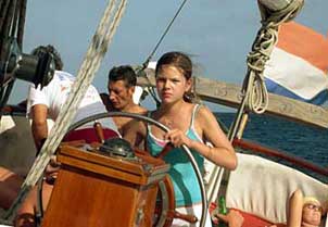 learn sailing like hanna here along the coast of aruba bonaire curacao caribbean islands and venezuelan islands