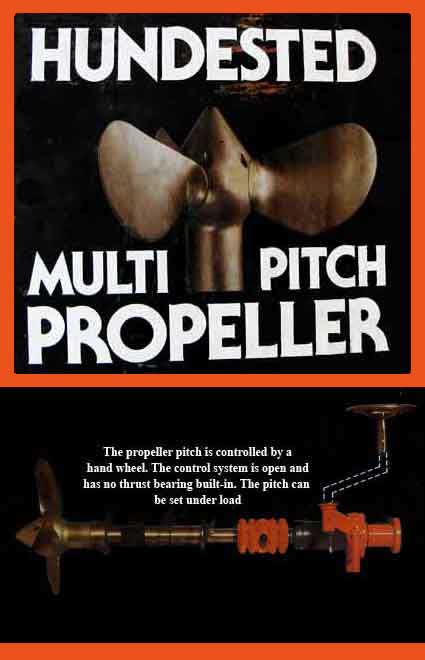 hundested variable pitch propeller hundested multi pitch propeller