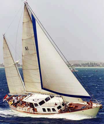 sailing yacht monsoon specifications and details